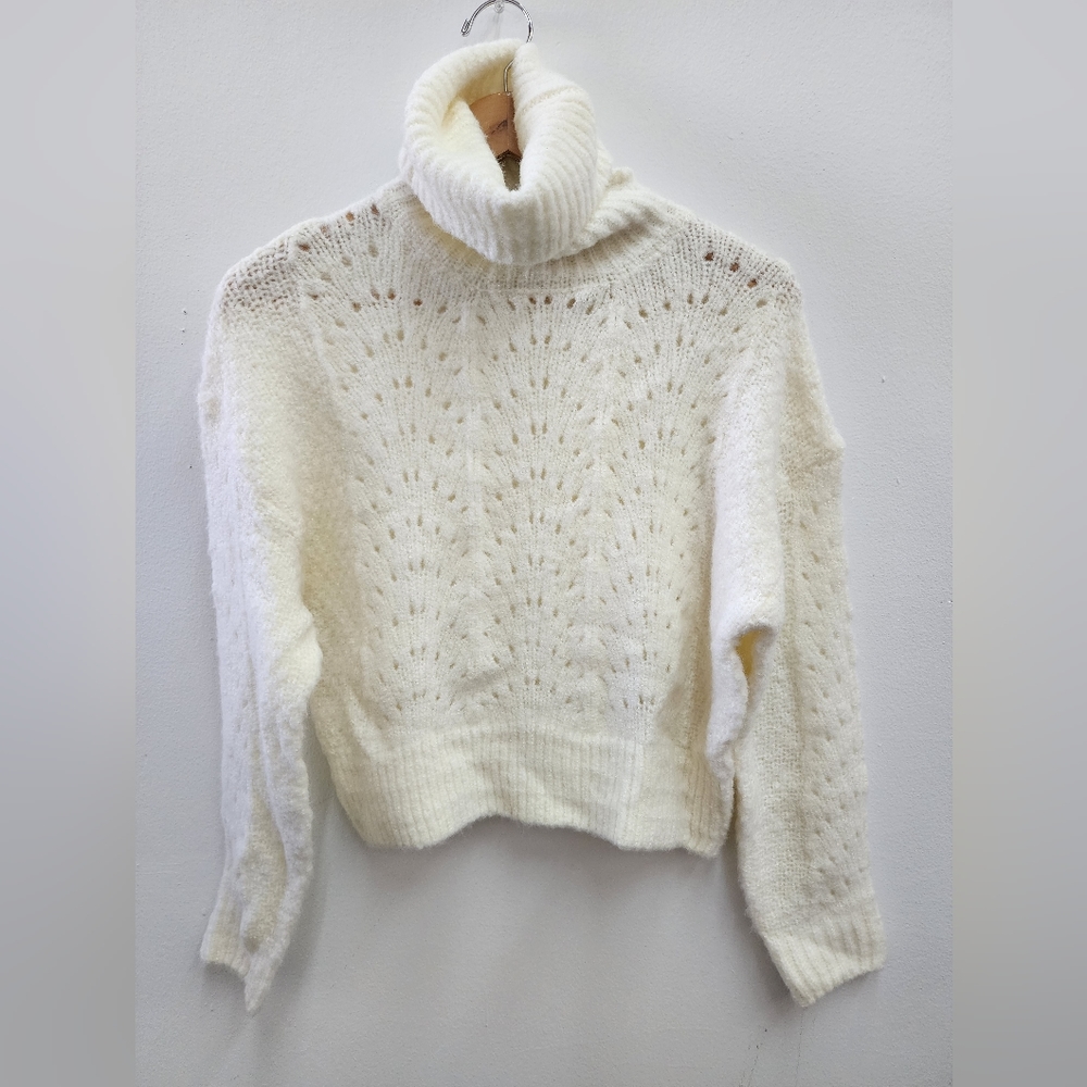 Lulús cropped turtle neck.